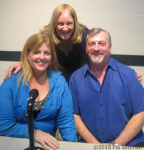 IWOSC Food & Travel writing panel. Top row: Deborah Shadovitz. Front row: Bekah Wright and Michael Cervin